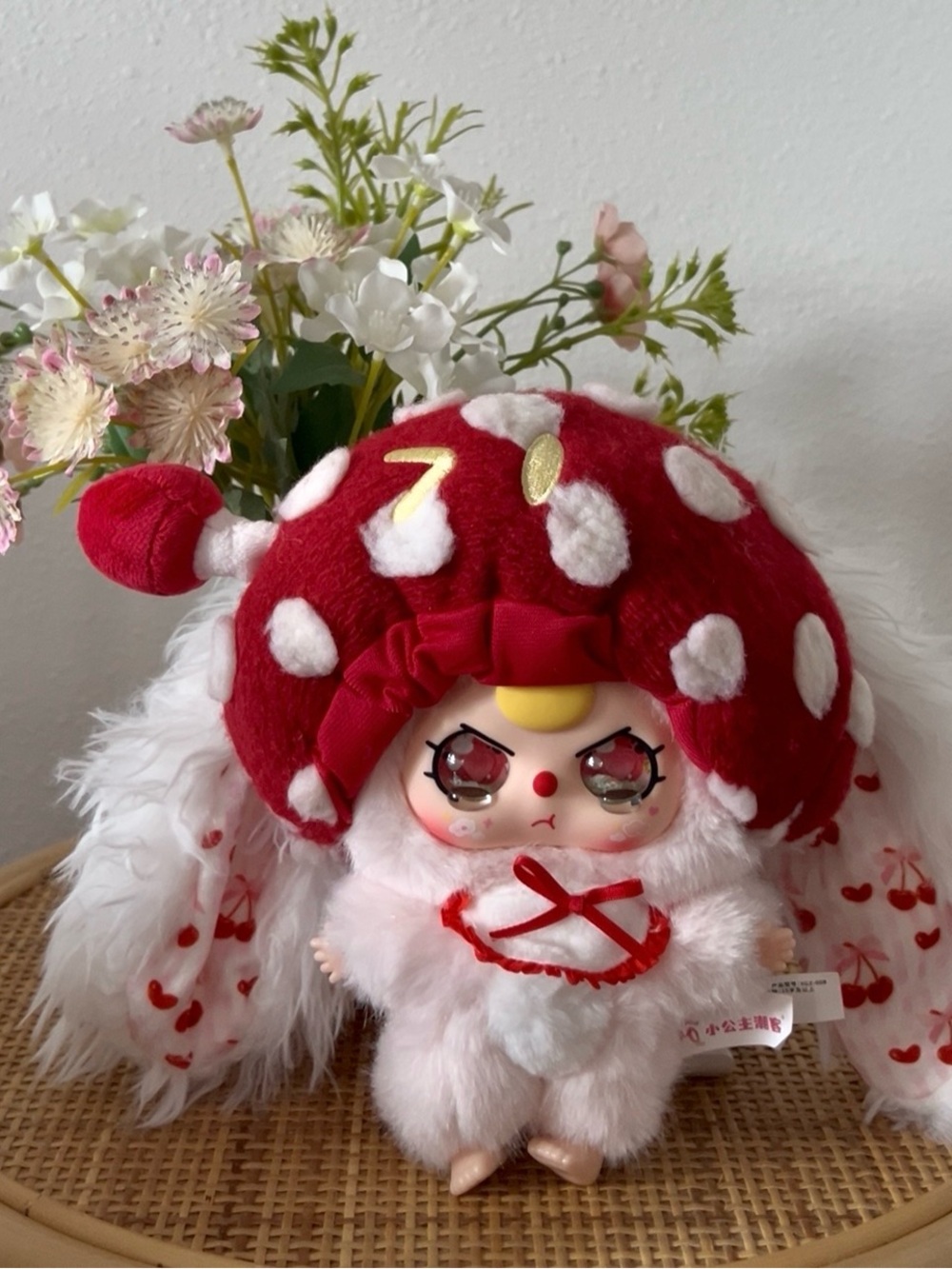 (CUSTOM) Jiimo Little Monster - Mushroom bunny + Baby three liquid eye
